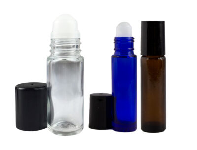 Glass Aromatherapy Roll On bottles