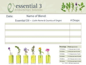 Have fun as you learn how to confidently blend essential oils, as you use e3’s Art of Blending Essential Oil Kit.