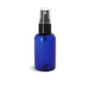 Blue PET bottles for aromatherapy spritzer, face mist, air fresheners, hand sanitizers