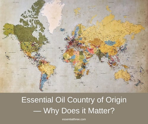 The essential oil Country of Origin matters because the soil, altitude, and climate can significantly alter the scent, even if the plant is the same.