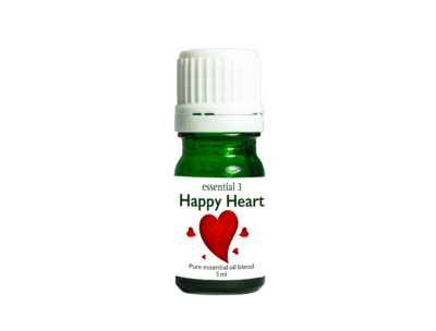 e3’s Happy Heart Blend awakens your senses to a springtime feel of renewal and growth, as you breathe in the new and breathe out the old.