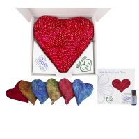Buy The Little Comfort Heart Pillow™ on e3’s Aromatherapy Gift Page to receive a special discount,. Choose fabric, herbal scent and soothing essential oils.