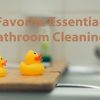 Clean and disinfect your bathroom with these DIY recipes that use our best essential oils for bathroom cleaning.