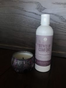 Use e3’s Scents of Comfort All Natural Massage Lotion to moisturize, restore and protect your skin barrier.