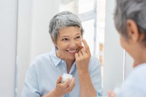 Natural skin care for aging skin keeps mature skin rejuvenated and vibrant.