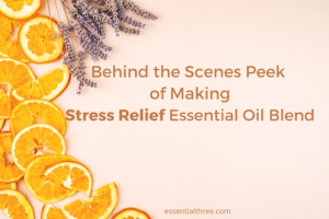 Our customers asked for a stress relief essential oil blend that gets you through the day with more comfort and ease, thus e3’s Stress Relief Blend is borne!